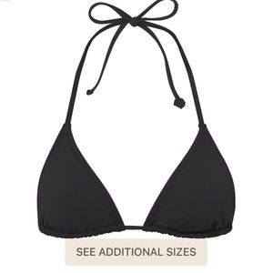 SKIMS signature swim triangle top